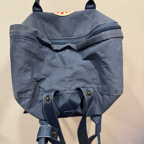 Fjallraven Kanken Classic Canvas Backpack Faded Deep Blue Unisex Travel School - Picture 5 of 16